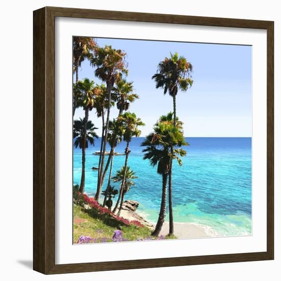 Laguna Palms 1-Alex Hanson-Framed Art Print