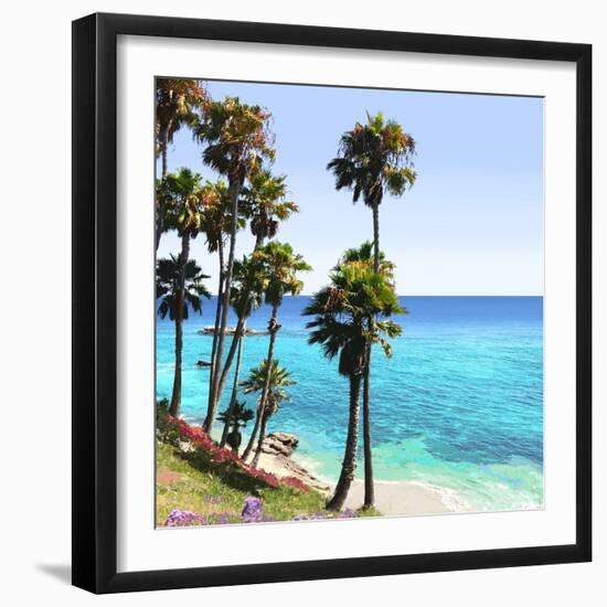 Laguna Palms 1-Alex Hanson-Framed Art Print