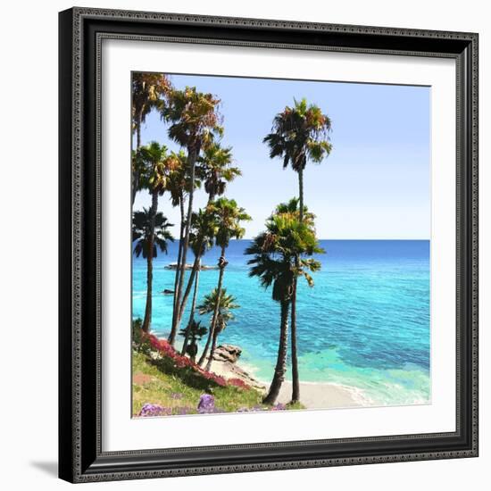 Laguna Palms 1-Alex Hanson-Framed Art Print