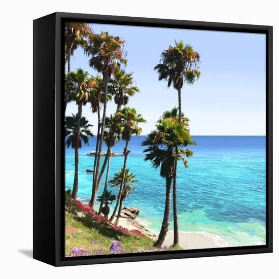 Laguna Palms 1-Alex Hanson-Framed Stretched Canvas