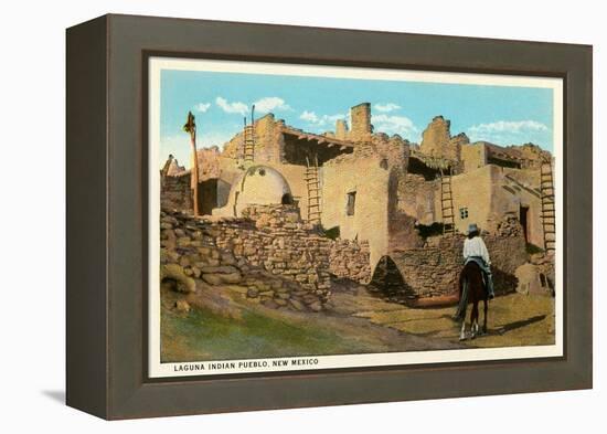 Laguna Pueblo, New Mexico-null-Framed Stretched Canvas