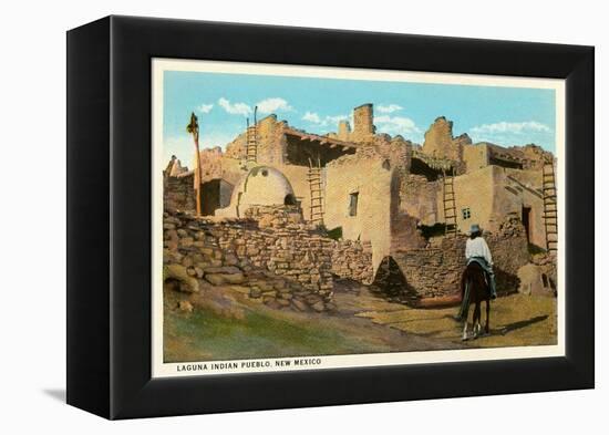 Laguna Pueblo, New Mexico-null-Framed Stretched Canvas