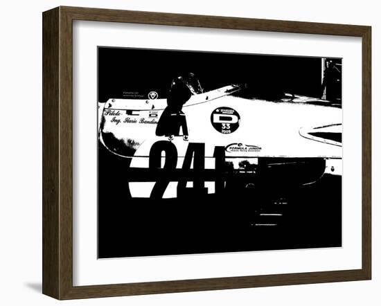 Laguna Seca Racing Cars 2-NaxArt-Framed Art Print