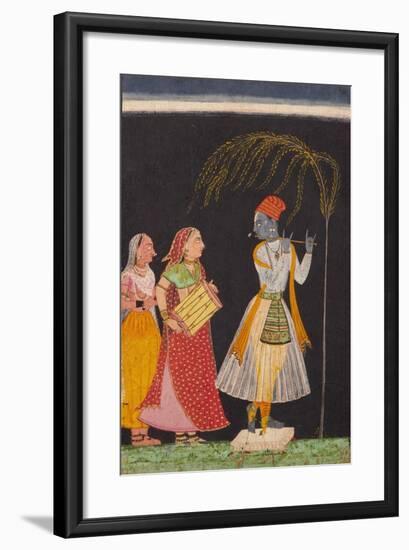 Lahula Ragaputra, Son of Dipak Raga-null-Framed Art Print