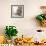 Laid Breakfast Table with Baked Goods, Juice and Fruit-null-Framed Photographic Print displayed on a wall