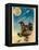 Laika the Space Dog Postcard-Detlev Van Ravenswaay-Framed Premier Image Canvas