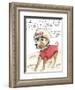 Laika, The Space Dog-Stacy Milrany-Framed Art Print