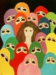 The Hands of Fatima, 1989-Laila Shawa-Framed Giclee Print