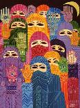 The Hands of Fatima, 1989-Laila Shawa-Framed Giclee Print