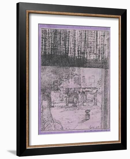 Lainey's Garden-Walter Richard Sickert-Framed Giclee Print