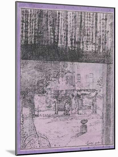 Lainey's Garden-Walter Richard Sickert-Mounted Giclee Print