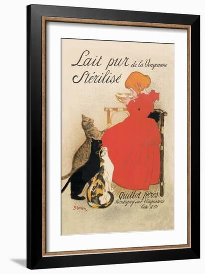 Lait Pur de la Vingeanne Sterilise-Th?ophile Alexandre Steinlen-Framed Art Print