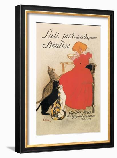 Lait Pur de la Vingeanne Sterilise-Th?ophile Alexandre Steinlen-Framed Art Print