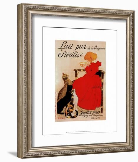 Lait Sterilise-Théophile Alexandre Steinlen-Framed Art Print