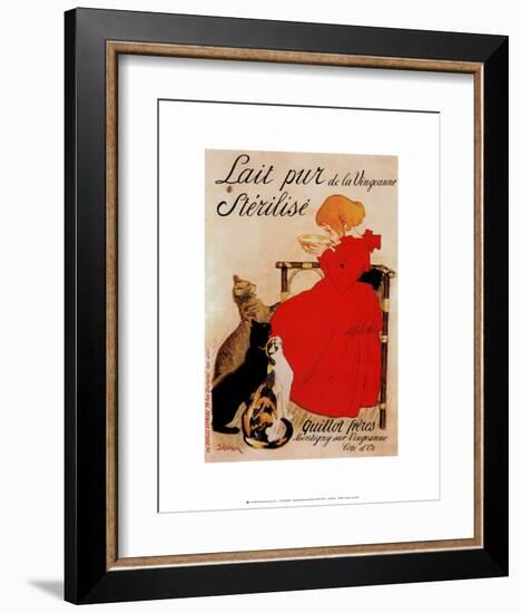 Lait Sterilise-Théophile Alexandre Steinlen-Framed Art Print
