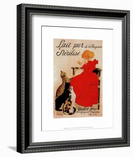 Lait Sterilise-Théophile Alexandre Steinlen-Framed Art Print