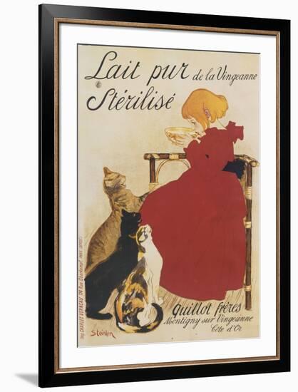 Lait Sterilise-Theophile-Alexandre Steinlen-Framed Art Print