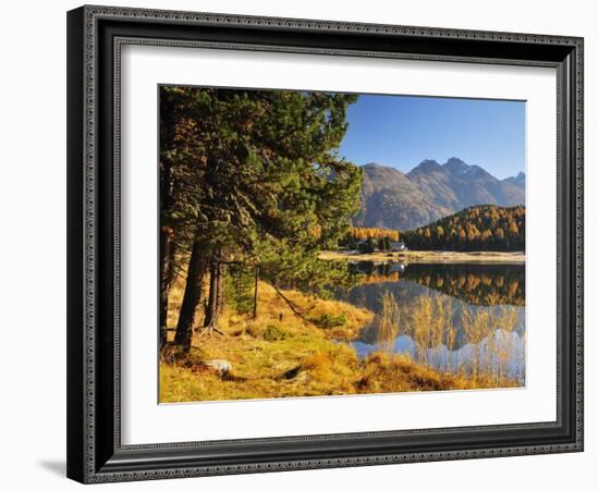 Laj Da Staz, St. Moritz, Switzerland, Europe-Jochen Schlenker-Framed Photographic Print