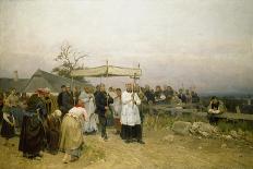 Easter Procession in Hungary-Lajos Deák-Ebner-Giclee Print