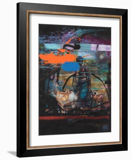 Lakarole Counts the Heard-Aaron Bevan-Bailey-Framed Giclee Print