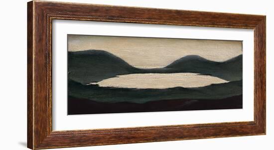 Lake, 1951-Laurence Stephen Lowry-Framed Premium Giclee Print