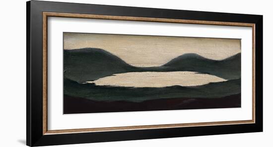 Lake, 1951-Laurence Stephen Lowry-Framed Premium Giclee Print