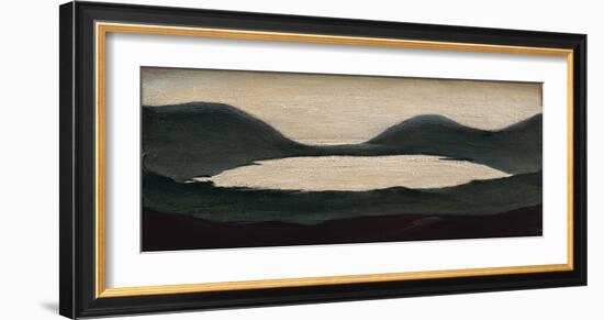 Lake, 1951-Laurence Stephen Lowry-Framed Premium Giclee Print