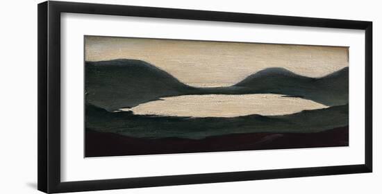 Lake, 1951-Laurence Stephen Lowry-Framed Premium Giclee Print