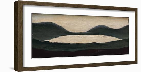 Lake, 1951-Laurence Stephen Lowry-Framed Premium Giclee Print