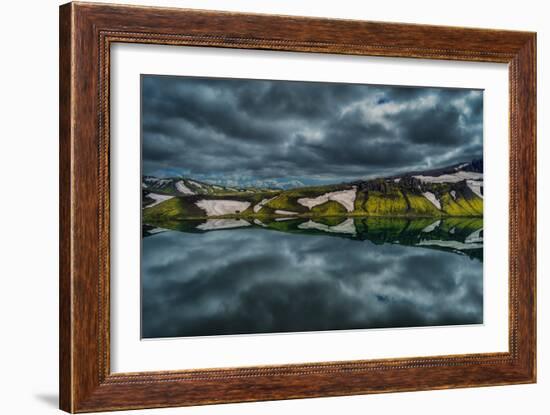 Lake Alftavatn, Central Highlands, Iceland-Ragnar Th Sigurdsson-Framed Photographic Print