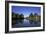 Lake and Trees at Sheffield Park Gardens, East Sussex - East-Sussex, Uk-Florian Monheim-Framed Photographic Print