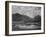 Lake And Trees In Foreground Mt, Clouds In Background "In Rocky Mt NP" Colorado 1933-1942-Ansel Adams-Framed Art Print