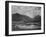 Lake And Trees In Foreground Mt, Clouds In Background "In Rocky Mt NP" Colorado 1933-1942-Ansel Adams-Framed Art Print