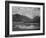 Lake And Trees In Foreground Mt, Clouds In Background "In Rocky Mt NP" Colorado 1933-1942-Ansel Adams-Framed Art Print