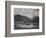 Lake And Trees In Foreground Mt, Clouds In Background "In Rocky Mt NP" Colorado 1933-1942-Ansel Adams-Framed Art Print