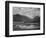 Lake And Trees In Foreground Mt, Clouds In Background "In Rocky Mt NP" Colorado 1933-1942-Ansel Adams-Framed Art Print