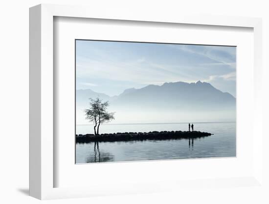 Lake Annecy, Savoie, France, Europe-Graham Lawrence-Framed Photographic Print