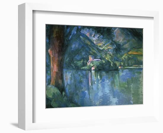 Lake Annecy-Paul Cézanne-Framed Art Print