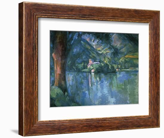 Lake Annecy-Paul Cézanne-Framed Premium Giclee Print