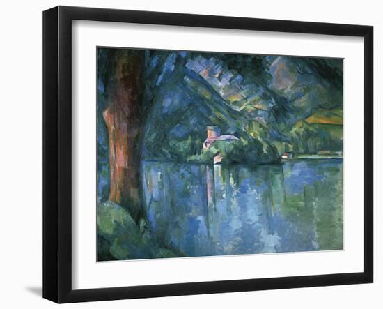 Lake Annecy-Paul Cézanne-Framed Art Print