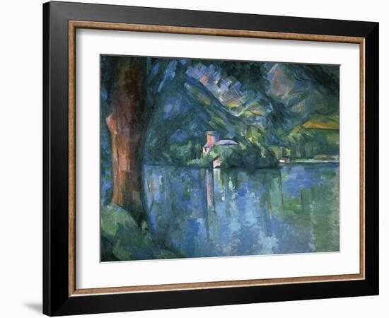 Lake Annecy-Paul Cézanne-Framed Art Print