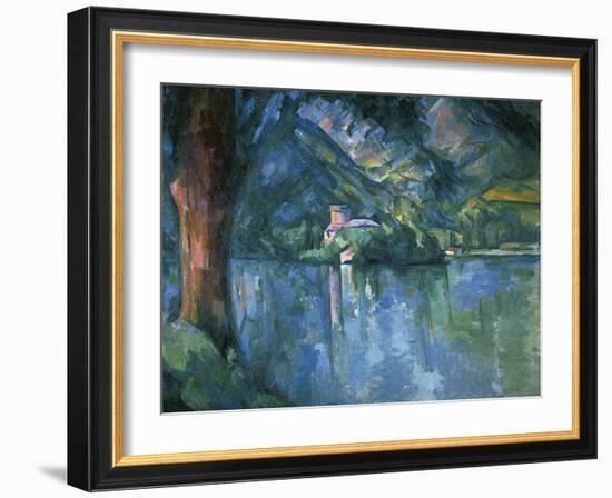 Lake Annecy-Paul Cézanne-Framed Art Print