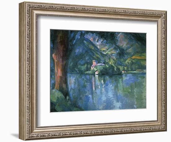 Lake Annecy-Paul Cézanne-Framed Premium Giclee Print