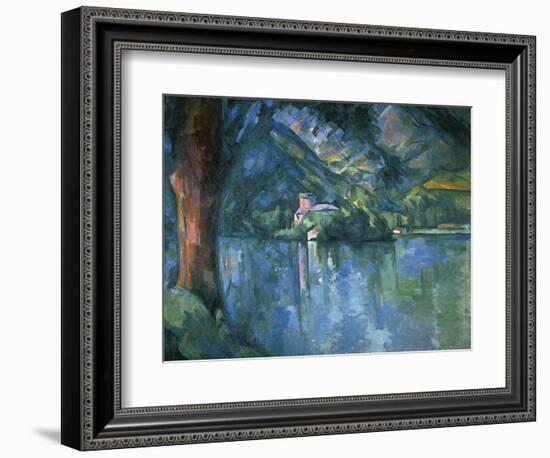 Lake Annecy-Paul Cézanne-Framed Premium Giclee Print