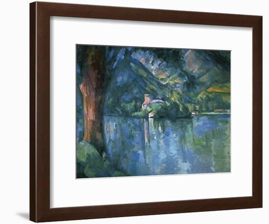 Lake Annecy-Paul Cézanne-Framed Art Print