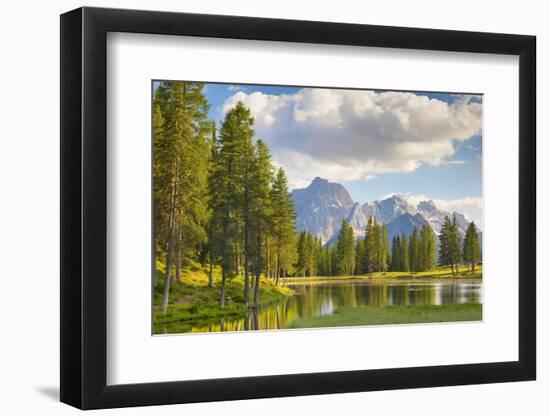 Lake Anturno, Province of Belluno, Misurina, Italy-John Guidi-Framed Photographic Print