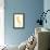Lake Arrowhead, California - State Outline and Heart (Yellow)-Lantern Press-Framed Stretched Canvas displayed on a wall