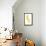 Lake Arrowhead, California - State Outline and Heart (Yellow)-Lantern Press-Framed Stretched Canvas displayed on a wall