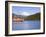 Lake Ashino-Ko with the Red Torii Gates of Hakone-Jinja,Central Honshu, Japan-Gavin Hellier-Framed Photographic Print