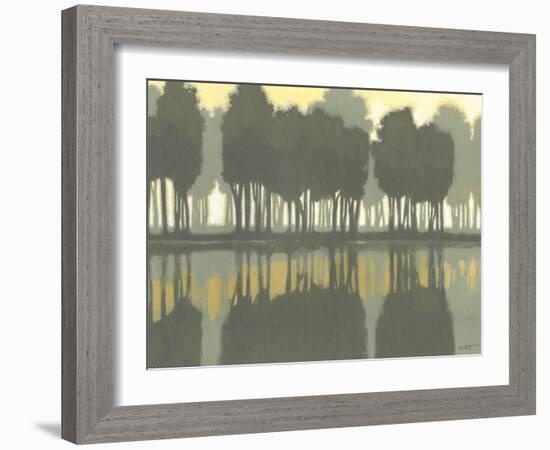 Lake at Dawn I-Norman Wyatt Jr.-Framed Art Print
